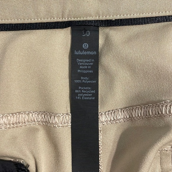 Lululemon ABC khaki golf pants - Picture 5 of 7
